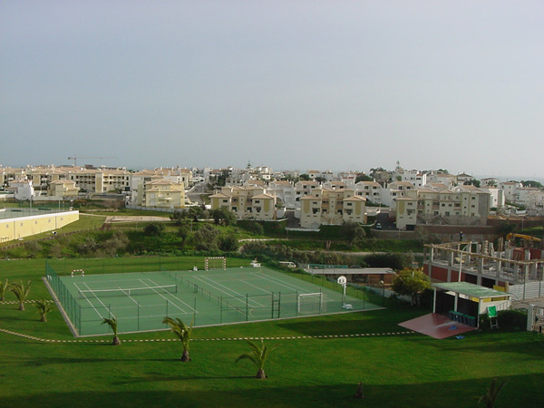 01976-View from our Balcony -Hotel Tennis Courts